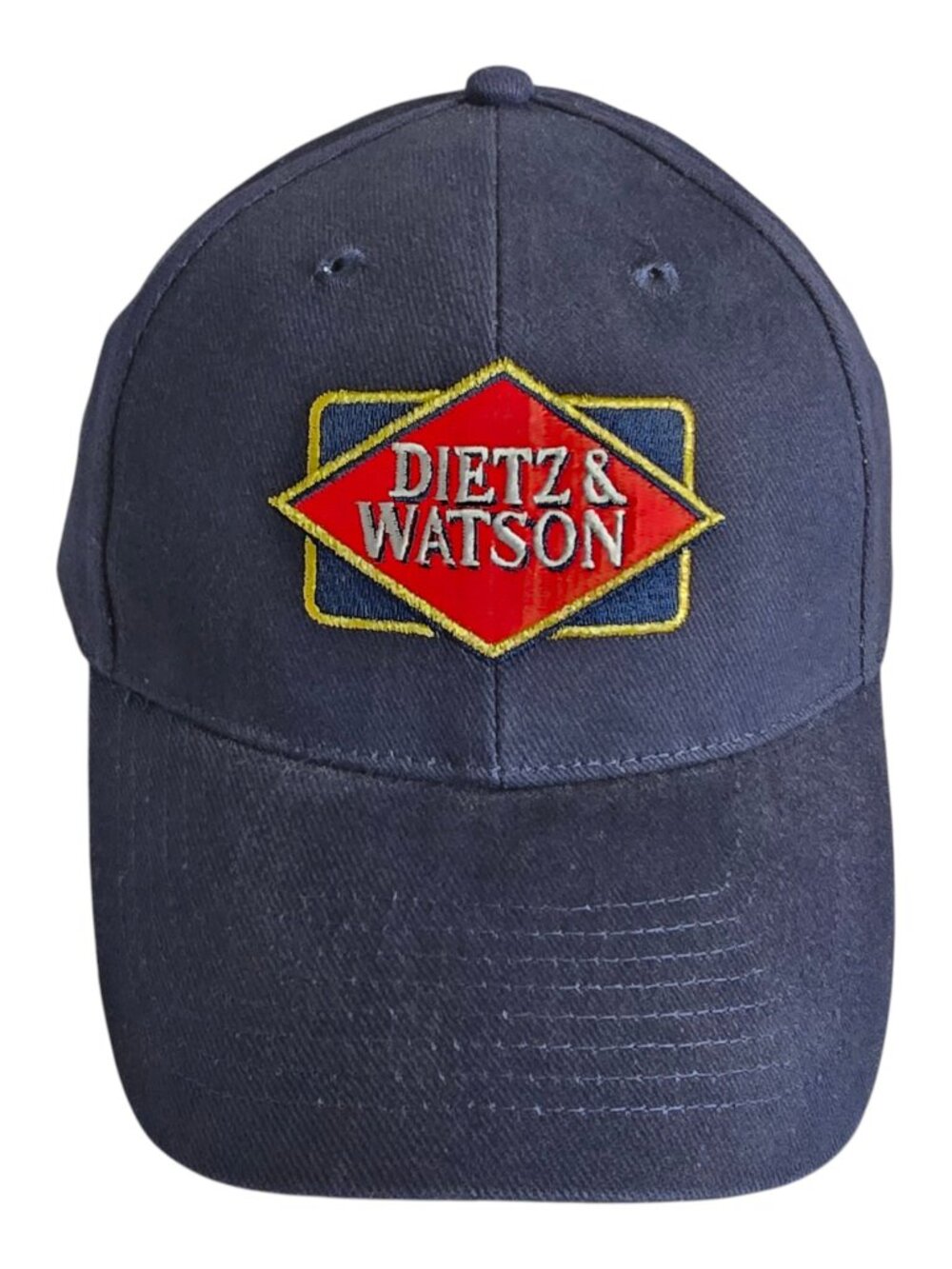 NEW! Dietz & Watson Adjustable Baseball Cap Navy Blue "Expect the Best"